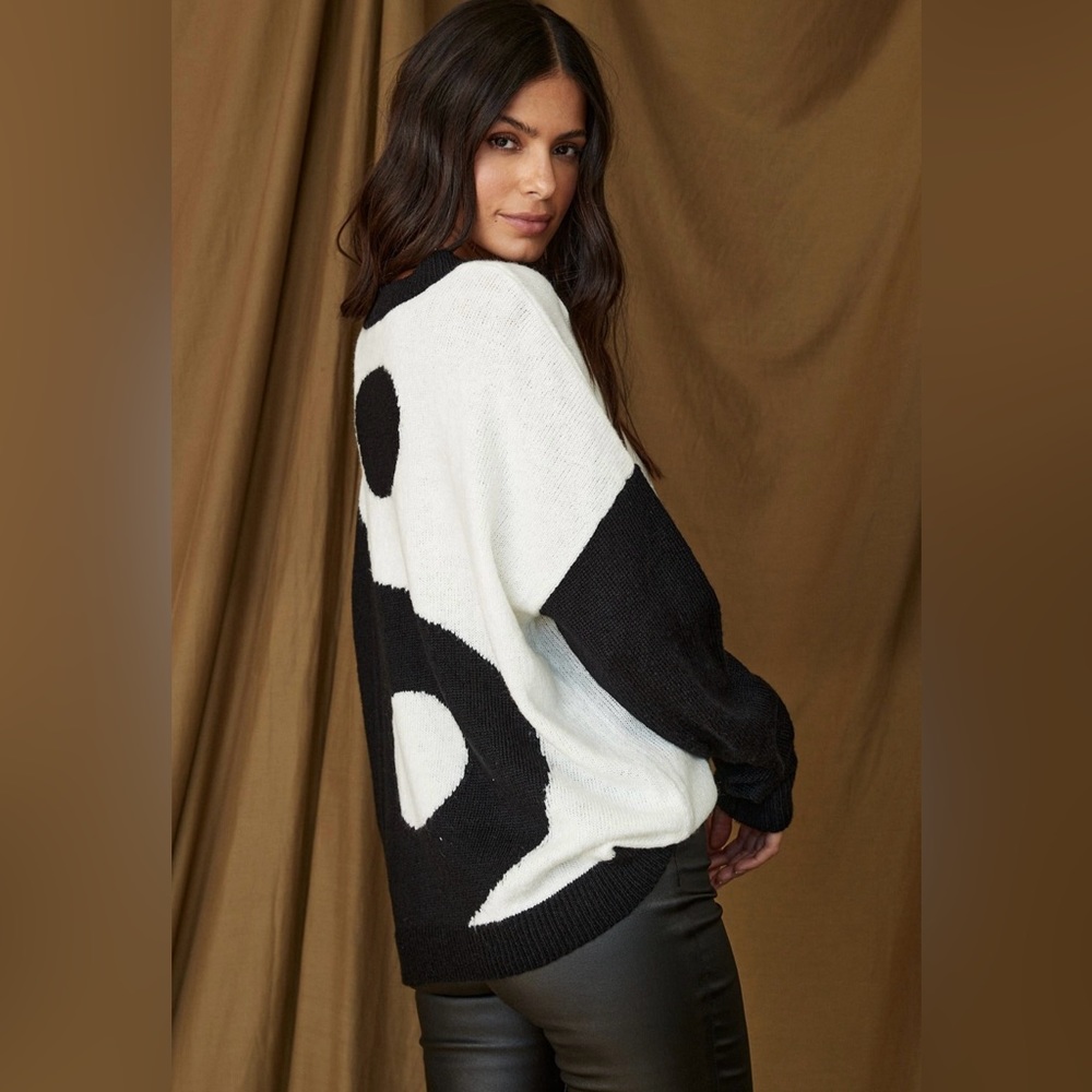 Yin and Yang sweater by Bailey Rose